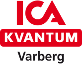 ICA Kvantum Varberg med svart text